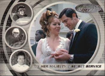 2002 Rittenhouse James Bond 40th Anniversary #21 On Her Majesty's Secret Service (Tracy Bond / James Bond) Front