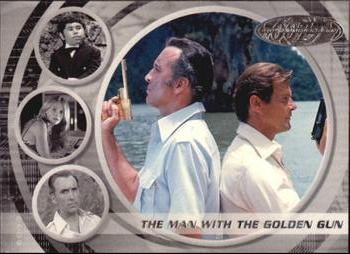 2002 Rittenhouse James Bond 40th Anniversary #30 The Man With The Golden Gun (Scaramanga / Bond) Front