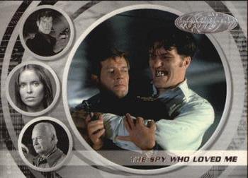 2002 Rittenhouse James Bond 40th Anniversary #33 The Spy Who Loved Me (Bond / Jaws) Front