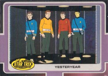 2003 Rittenhouse Star Trek: The Complete Star Trek: Animated Adventures  #11 The landing party beams back to the Enterprise Front