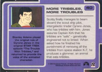 2003 Rittenhouse Star Trek: The Complete Star Trek: Animated Adventures  #40 Scotty finally manges to beam aboard the scout Back