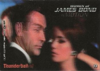 2003 Rittenhouse The Women of James Bond in Motion #13 Claudine Auger as Domino Derval Front