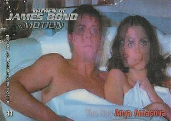 2003 Rittenhouse The Women of James Bond in Motion #33 Barbara Bach as Anya Amasova Front
