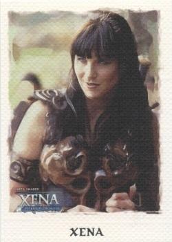 2004 Rittenhouse Xena Art & Images #1 (puzzle top right) - Xena Front