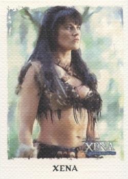 2004 Rittenhouse Xena Art & Images #4 (puzzle center right) - Xena Front