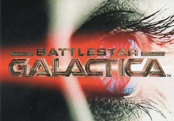 2005 Rittenhouse Battlestar Galactica Premiere Edition #1 Title Card / Cast Credits Front