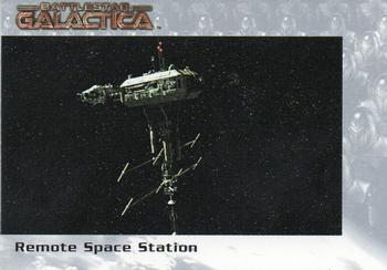 2005 Rittenhouse Battlestar Galactica Premiere Edition #3 Remote Space Station Front