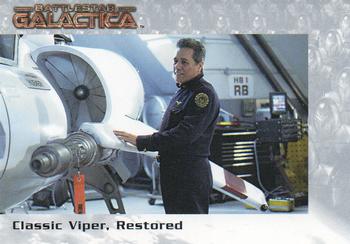 2005 Rittenhouse Battlestar Galactica Premiere Edition #7 Classic Viper, Restored Front