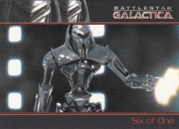 2009 Rittenhouse Battlestar Galactica Season Four #08 Dissention takes hold among the Cylons, when i Front