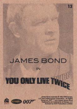 2009 Rittenhouse James Bond Archives #13 James Bond in You Only Live Twice Back