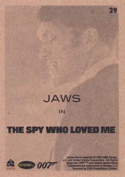2009 Rittenhouse James Bond Archives #29 Jaws in The Spy Who Loved Me Back