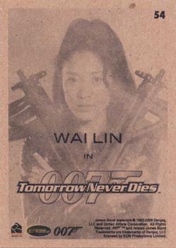 2009 Rittenhouse James Bond Archives #54 Wai Lin in Tomorrow Never Dies Back