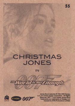2009 Rittenhouse James Bond Archives #55 Christmas Jones in The World is Not Enough Back