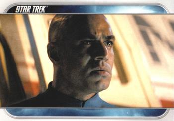 2009 Rittenhouse Star Trek Movie Cards #06 The time-traveling Romulan, Nero, demands a me Front