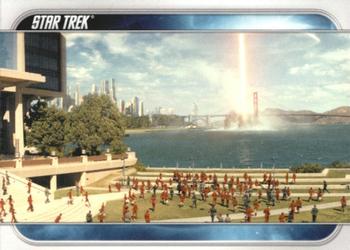 2009 Rittenhouse Star Trek Movie Cards #78 After destroying the Vulcan homeworld, the Rom Front