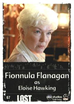 2010 Rittenhouse Lost Archives #67 Fionnula Flanagan as Eloise Hawking Back