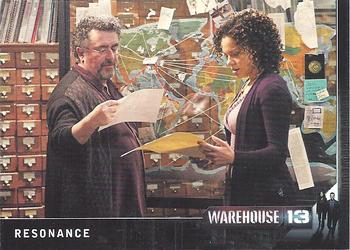 2010 Rittenhouse Warehouse 13 Season 1 #9 Lattimer, Bering and Belski interview one of t Front