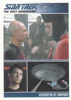 2011 Rittenhouse The Complete Star Trek: The Next Generation Series 1 #1 Encounter at Farpoint Front