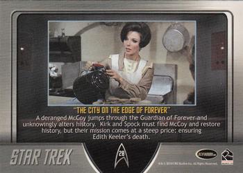 2011 Rittenhouse Star Trek: Remastered Original Series #28 The City on the Edge of Forever Back
