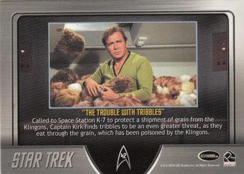 2011 Rittenhouse Star Trek: Remastered Original Series #42 The Trouble With Tribbles Back