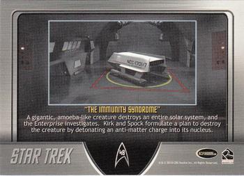 2011 Rittenhouse Star Trek: Remastered Original Series #48 The Immunity Syndrome Back
