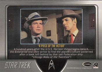 2011 Rittenhouse Star Trek: Remastered Original Series #49 A Piece of the Action Back