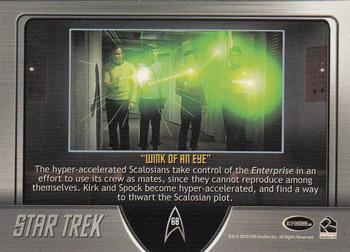 2011 Rittenhouse Star Trek: Remastered Original Series #68 Wink of an Eye Back