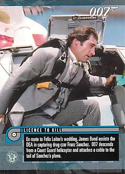 2011 Rittenhouse James Bond Mission Logs #46 Licence to Kill (En route to Felix Leiter's wedding...) Front