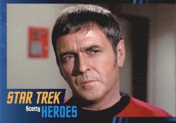 2013 Rittenhouse Star Trek The Original Series Heroes and Villains #4 Scotty Front