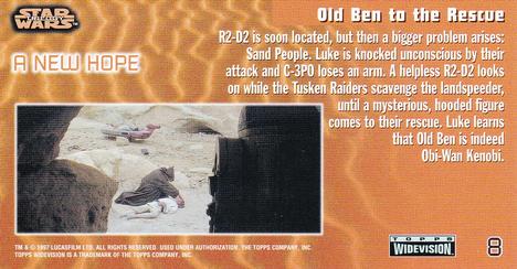 1997 Topps Widevision Star Wars Trilogy (Retail) #8 Sand People Strike Back