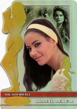 2002 Rittenhouse James Bond 40th Anniversary - The Women of Bond #BW004 Claudine Auger as Domino Derval Front