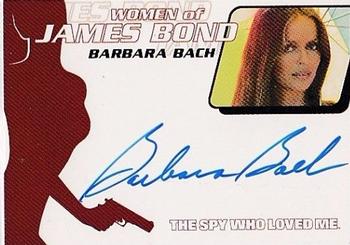2003 Rittenhouse The Women of James Bond in Motion - Autographs #WA3 Barbara Bach Front