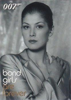 2004 Rittenhouse The Quotable James Bond - Bond Girls Are Forever Expansion #BG24 Rosamund Pike / Miranda Frost Front