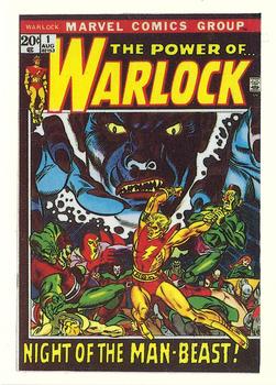 1984 FTCC Marvel Superheroes First Issue Covers #39 The Power of….Warlock Front