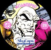 1993 SkyBox Skycaps DC Comics #28 Metamorpho Front