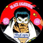 1993 SkyBox Skycaps DC Comics #35 Black Lightning Front