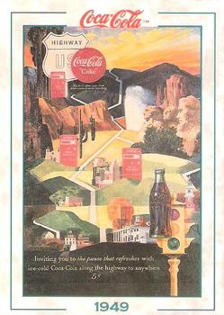 1994 Collect-A-Card Coca-Cola Collection Series 2 #106 Original art - 1949 Front