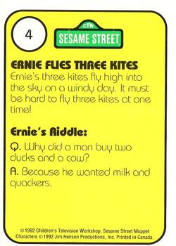 1992 Idolmaker Sesame Street #4 Ernie 3 Kites Back