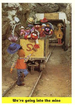 1992 Idolmaker Sesame Street #65 We're going into the mine Front
