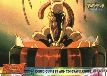 1999 Topps Pokemon the First Movie #3 Consciousness and Congratulations Front