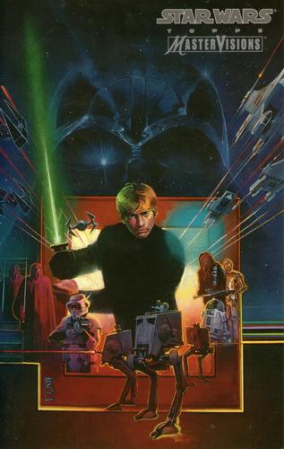 1995 Topps MasterVisions Star Wars #20 Art By Bill Sienkiewicz Front