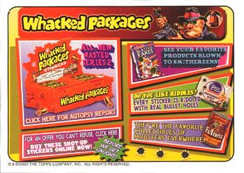 2005 Topps Wacky Packages All-New Series 2 #9 Jailette Strike 3 Back