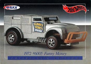 1993 Maxx Hot Wheels 25th Anniversary #5 1972 Funny Money Front