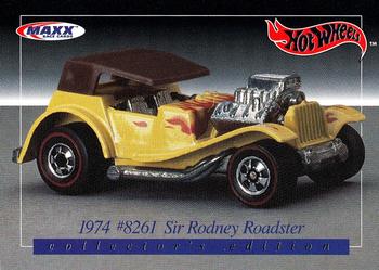 1993 Maxx Hot Wheels 25th Anniversary #7 1974 Sir Rodney Roadster Front