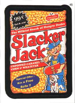 2005 Topps Wacky Packages All-New Series 3 #45 Slacker Jack Front