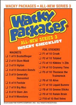 2005 Topps Wacky Packages All-New Series 3 #6 Watchemacrawlit Back