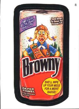 2005 Topps Wacky Packages All-New Series 3 #8 Browny Front