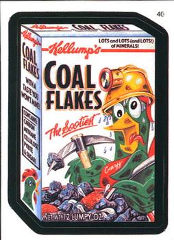 2006 Topps Wacky Packages All-New Series 4 #40 Coal Flakes Front