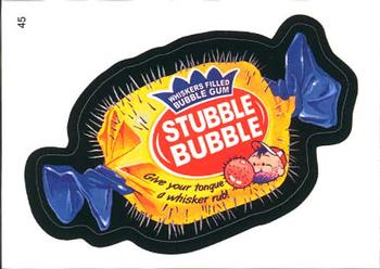 2006 Topps Wacky Packages All-New Series 4 #45 Stubble Bubble Front