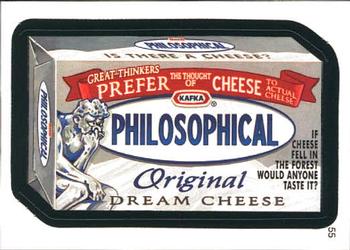 2006 Topps Wacky Packages All-New Series 4 #55 Philosophical Dream Cheese Front